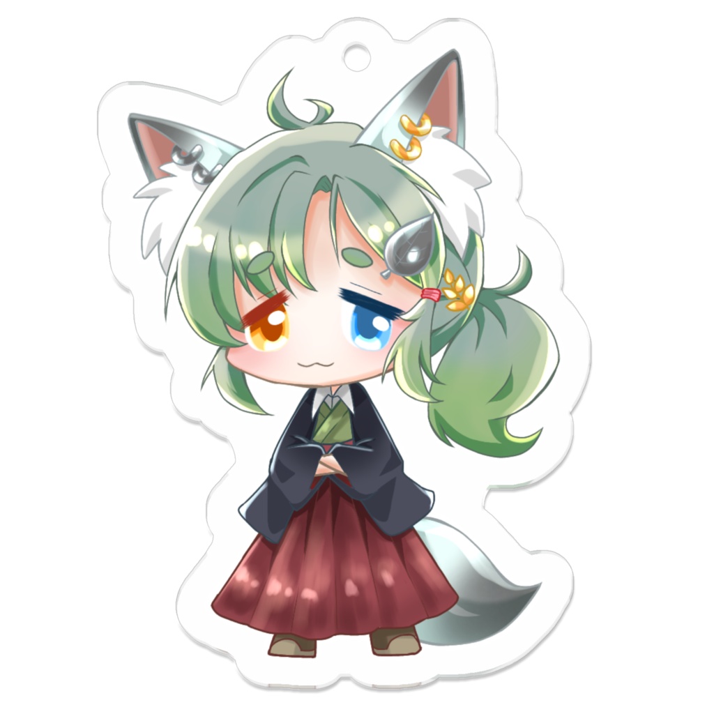 狐葉さんのアイコンアクキー