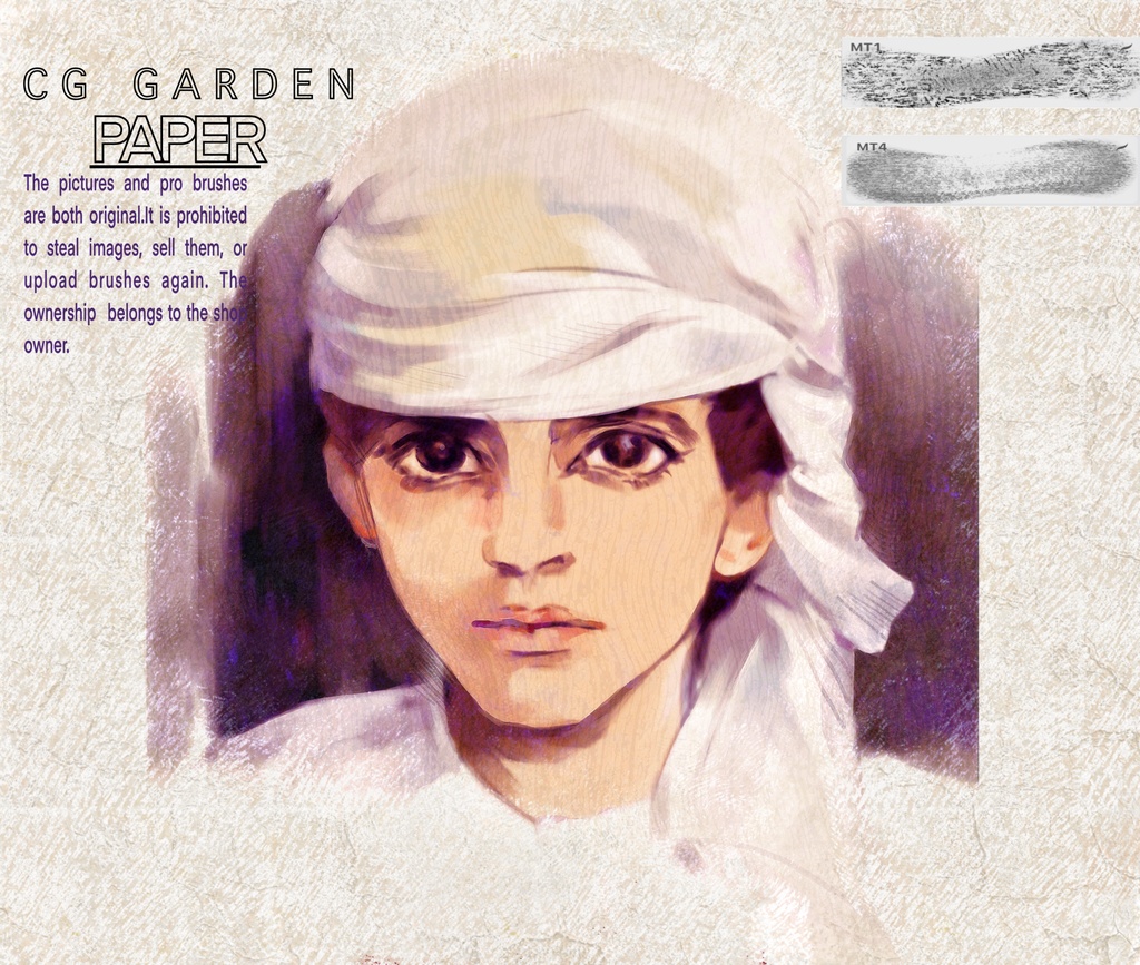 Procreateブラシ CG Garden 150本