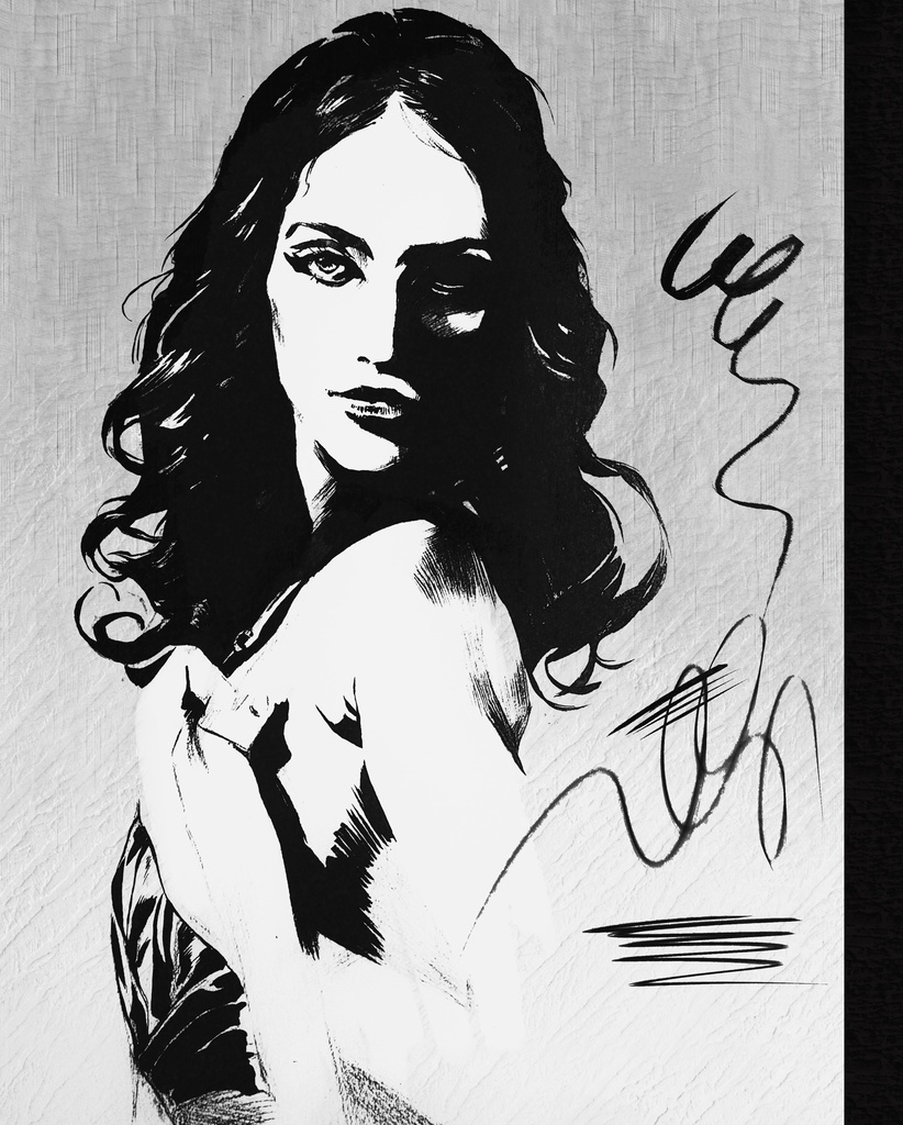 Procreateブラシ DAWN OF THE DEAD PEN 「リアルな万年筆をシミュレート」 50本