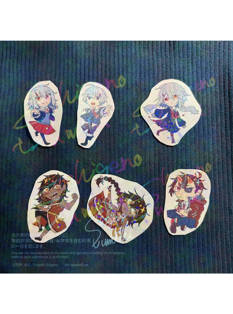 ホログラムステッカーセット