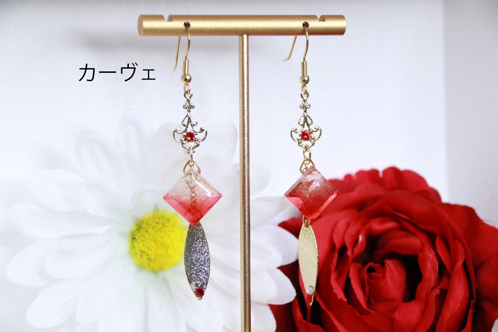 原神 イメージアクセサリー　グラデーション 耳飾り