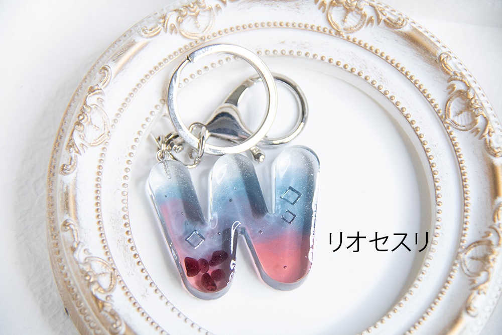 【原神:BOOTHのみ頒布】イニシャルキーホルダーシリーズ