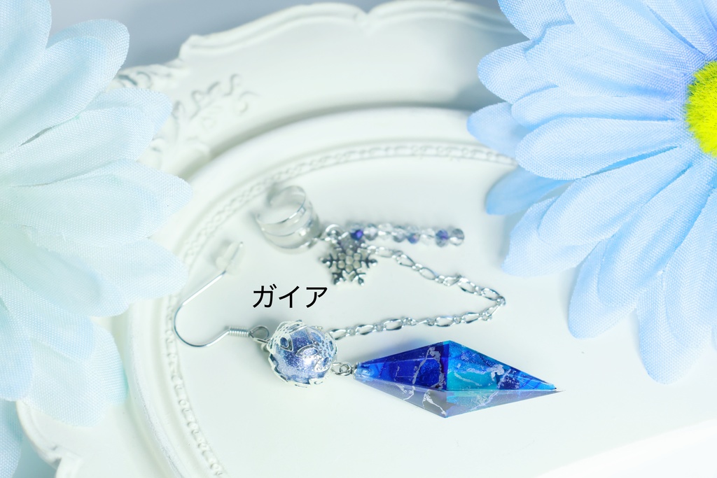 【原神】インクアート ペンデュラムイヤカフ イメージアクセサリー
