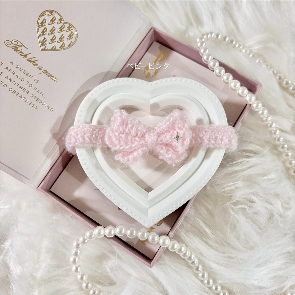 あざとリボンマフラー(10cmぬい用)