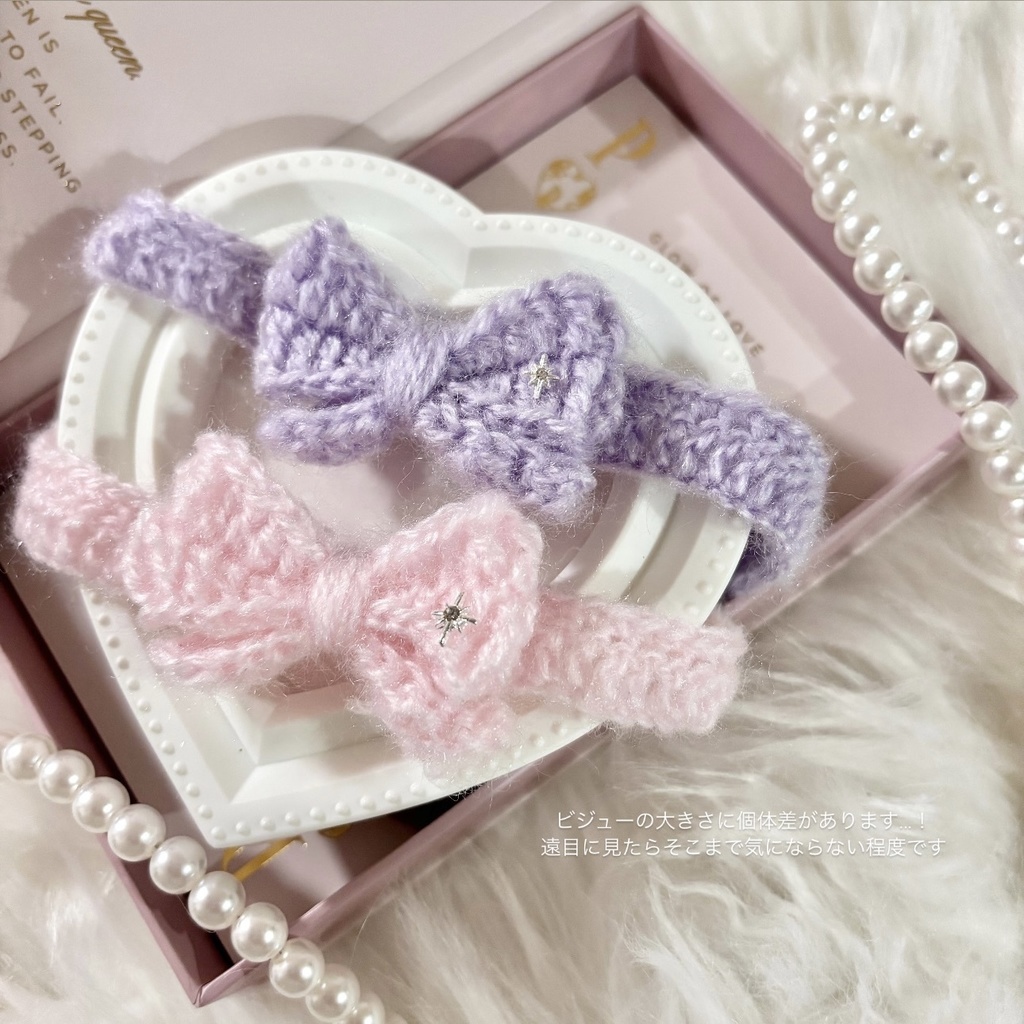 あざとリボンマフラー(10cmぬい用)