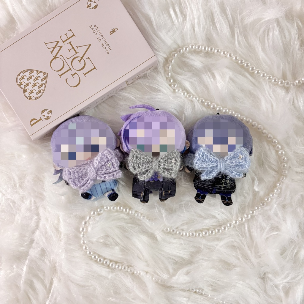 あざとリボンマフラー(10cmぬい用)