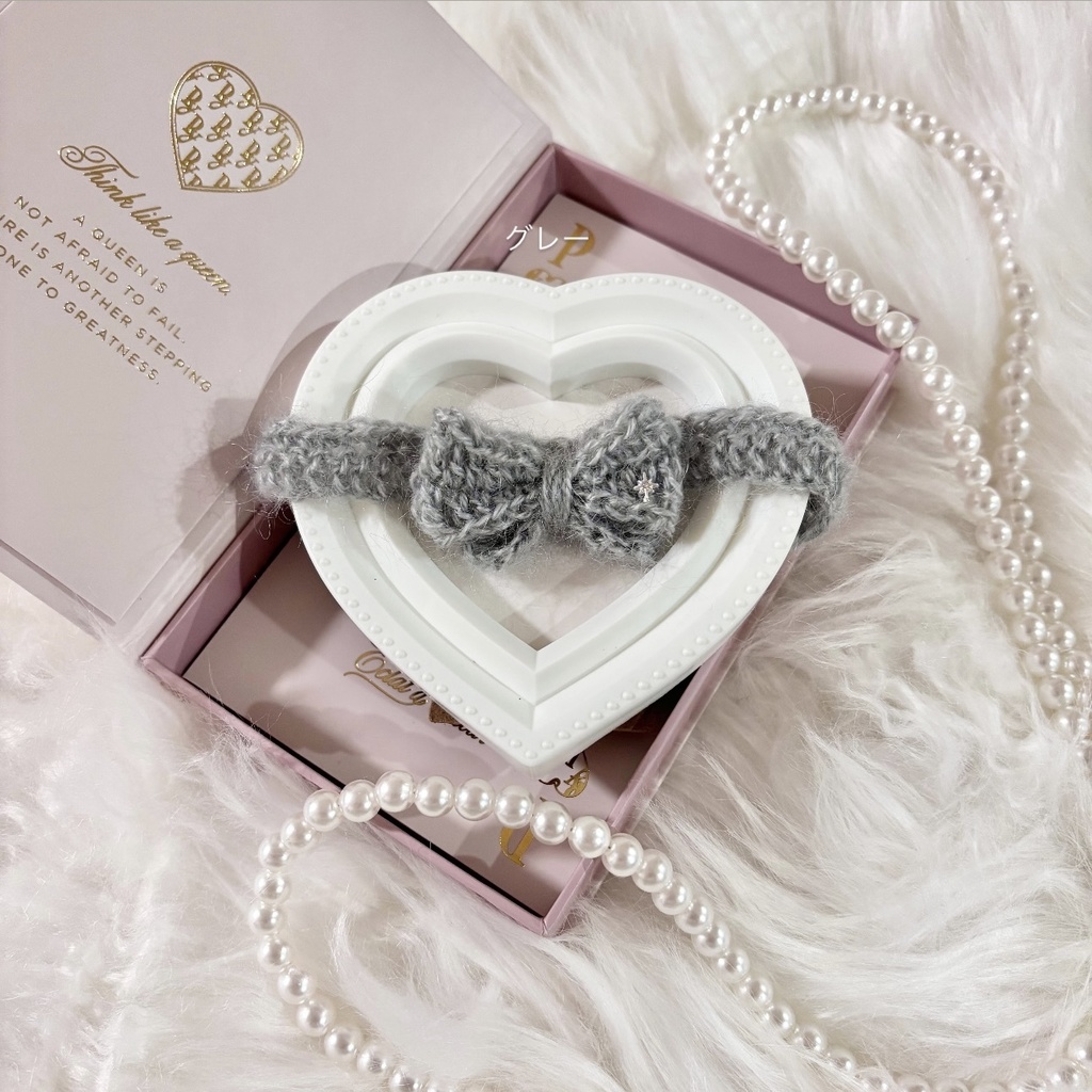 あざとリボンマフラー(10cmぬい用)