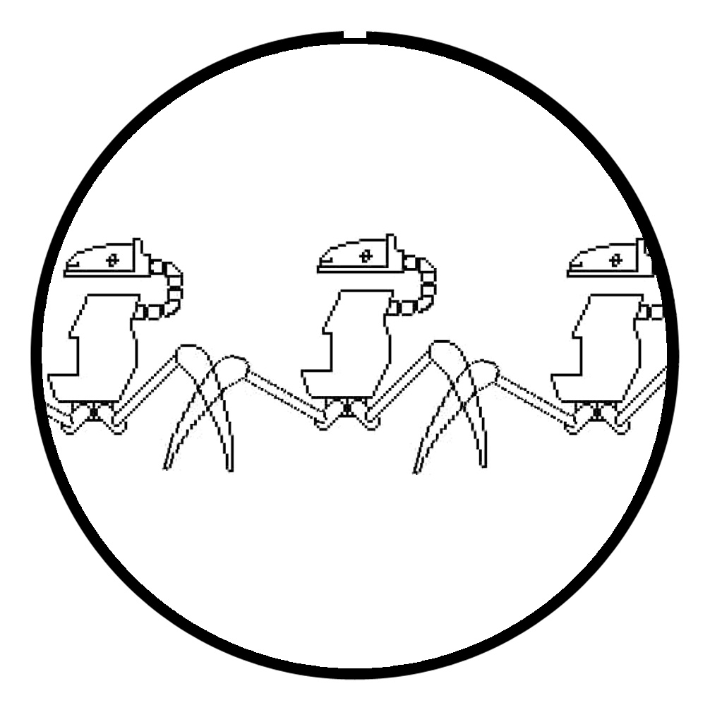 d.j.ァネイロ　缶バッチ　白