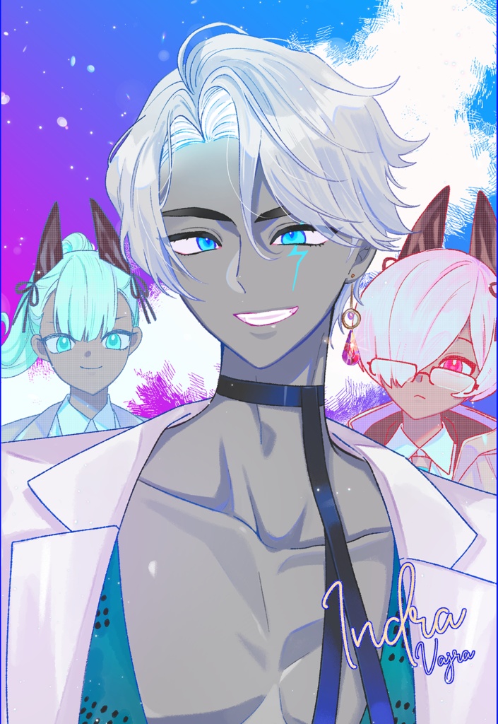 フェス インドラ ポストカード