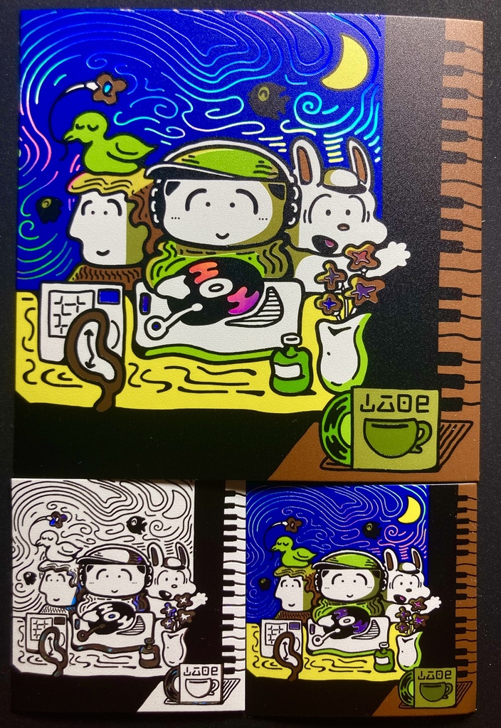 96ミリシール1枚　48ミリ2枚セット　（第3弾）