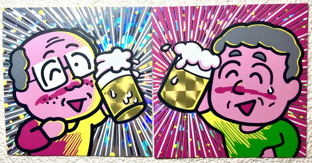 オッサン２枚セット