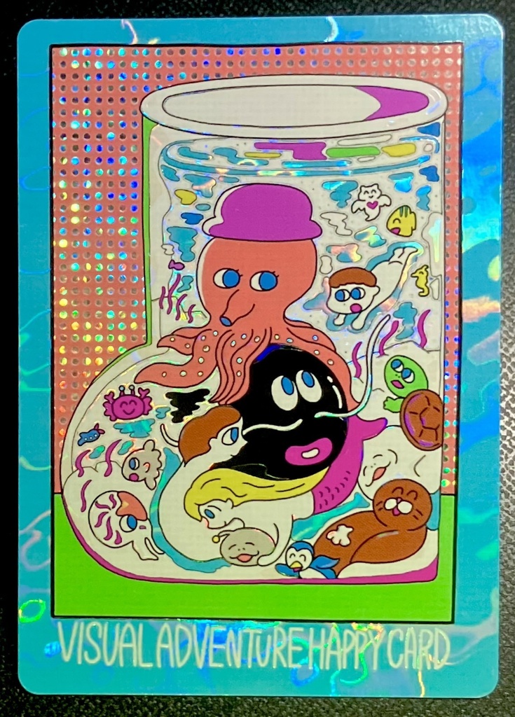 キラカード（マグマ箔押し）