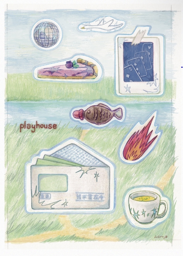 playhouseシール