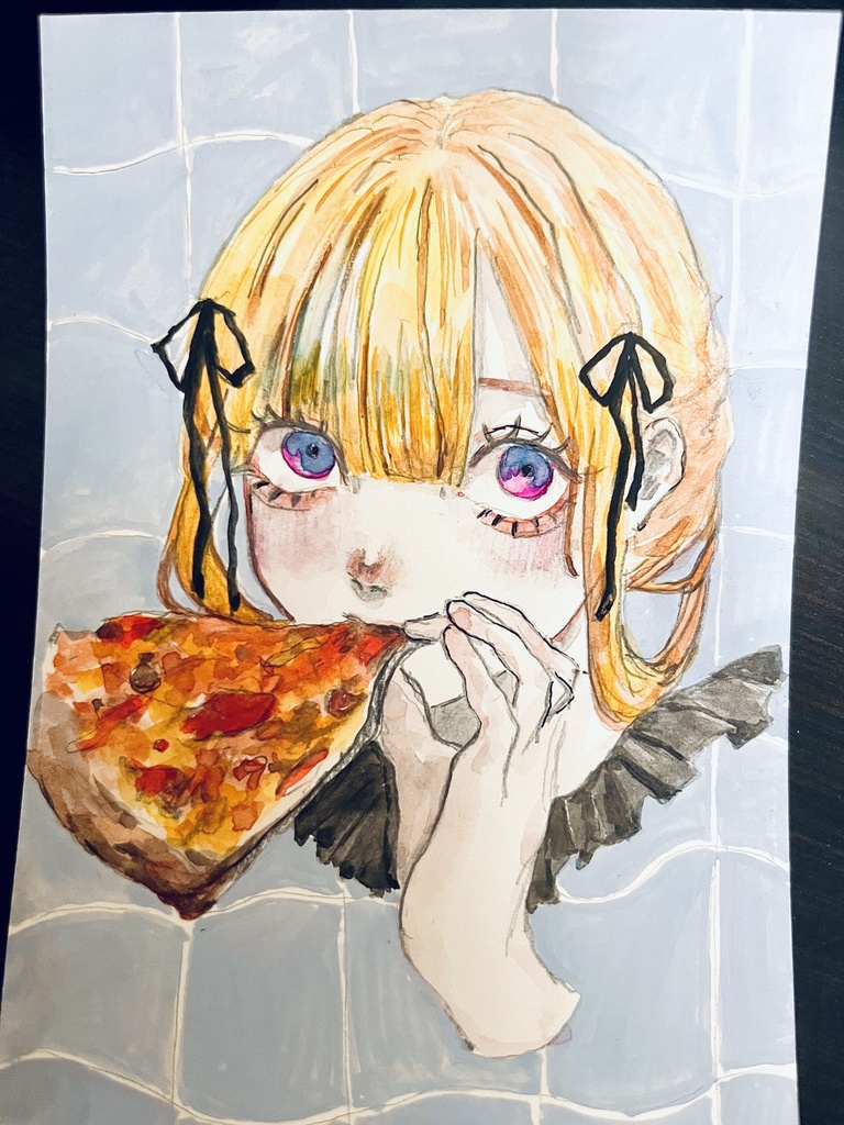 食べる少女