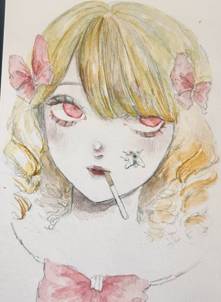 蝿と少女