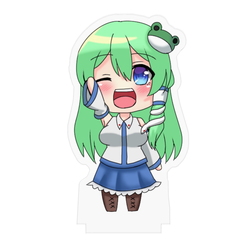 早苗さんと過ごそう!アクリルフィギュア