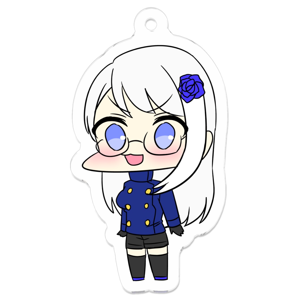 冬鉄ちゃんアクリルキーホルダー