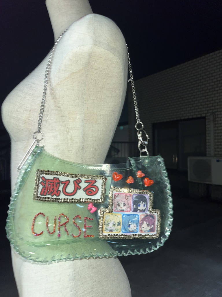 呪呪呪肩がけバック Curse Curse Curse Shoulder Bag