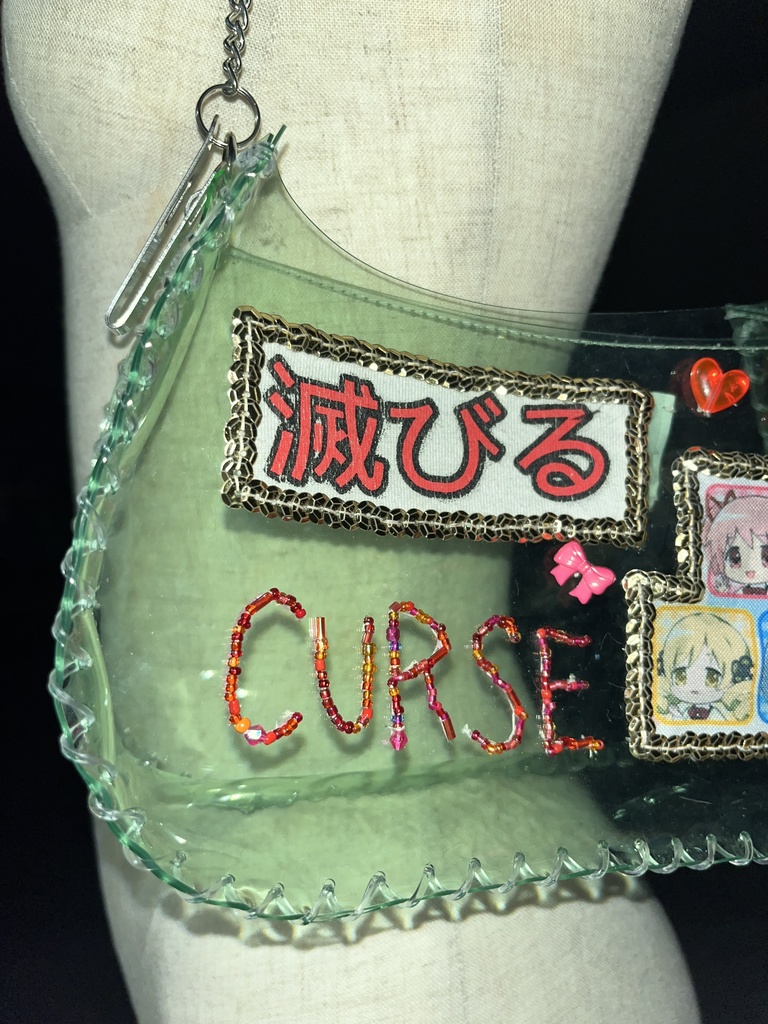 呪呪呪肩がけバック Curse Curse Curse Shoulder Bag