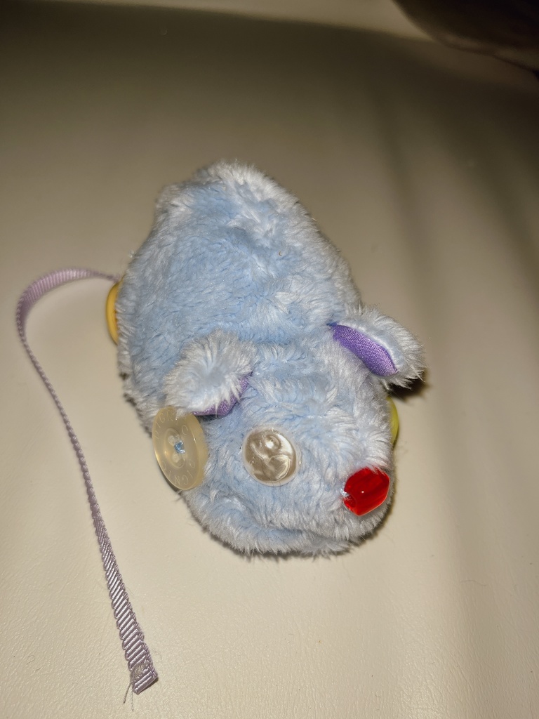 ねずみちゃん1号(ブルー)Little Mouse No.1 blue