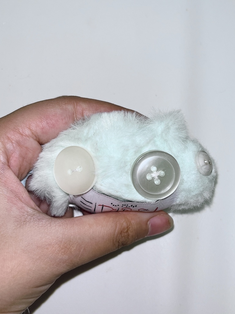 ねずみちゃん3号(ミントグリーン) Little Mouse No.3 (Mint Green)