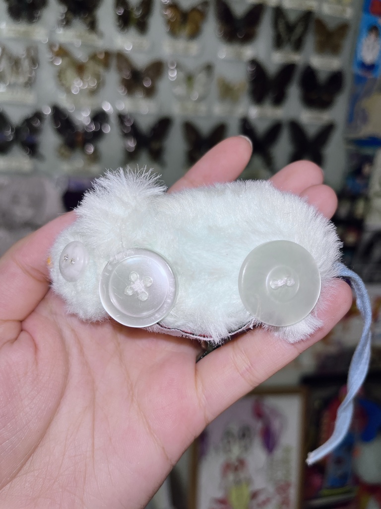 ねずみちゃん3号(ミントグリーン) Little Mouse No.3 (Mint Green)