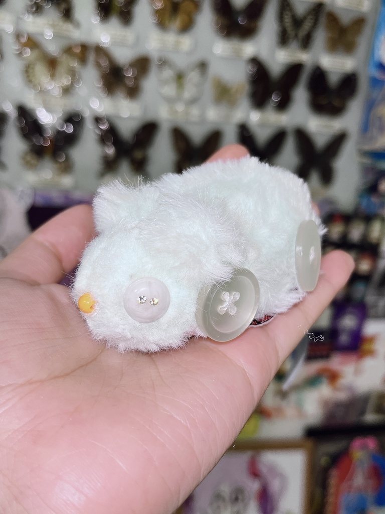 ねずみちゃん3号(ミントグリーン) Little Mouse No.3 (Mint Green)