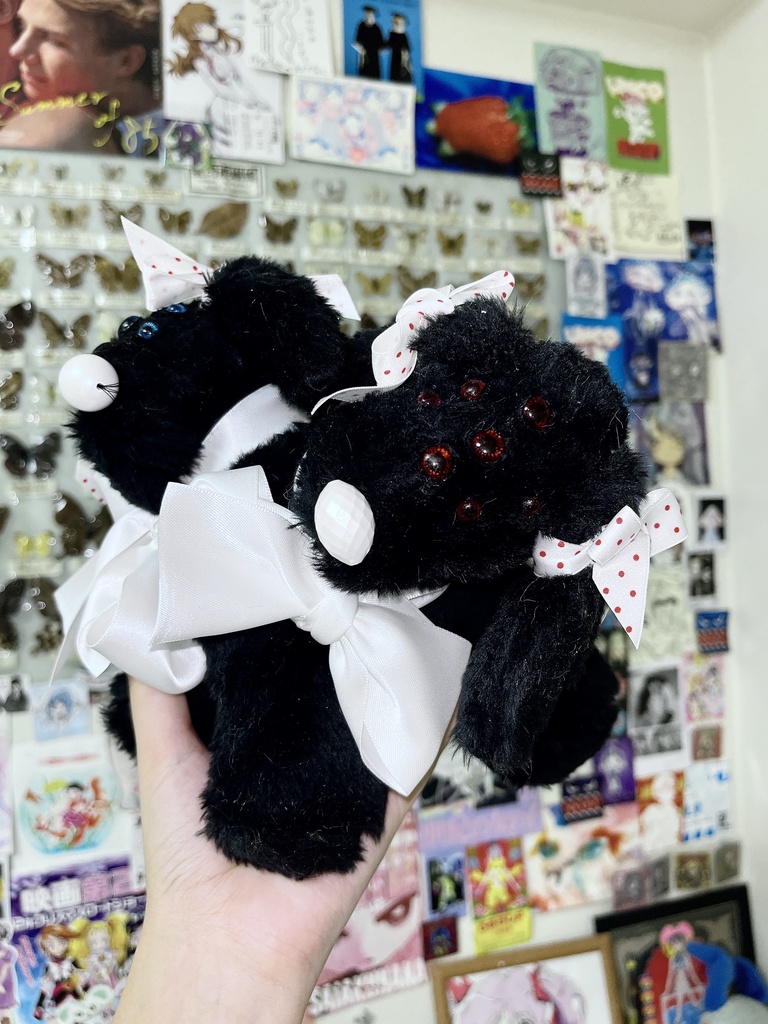 獣合動物の赤ちゃん1号(黒)Baby Chimera No.1 (Black)