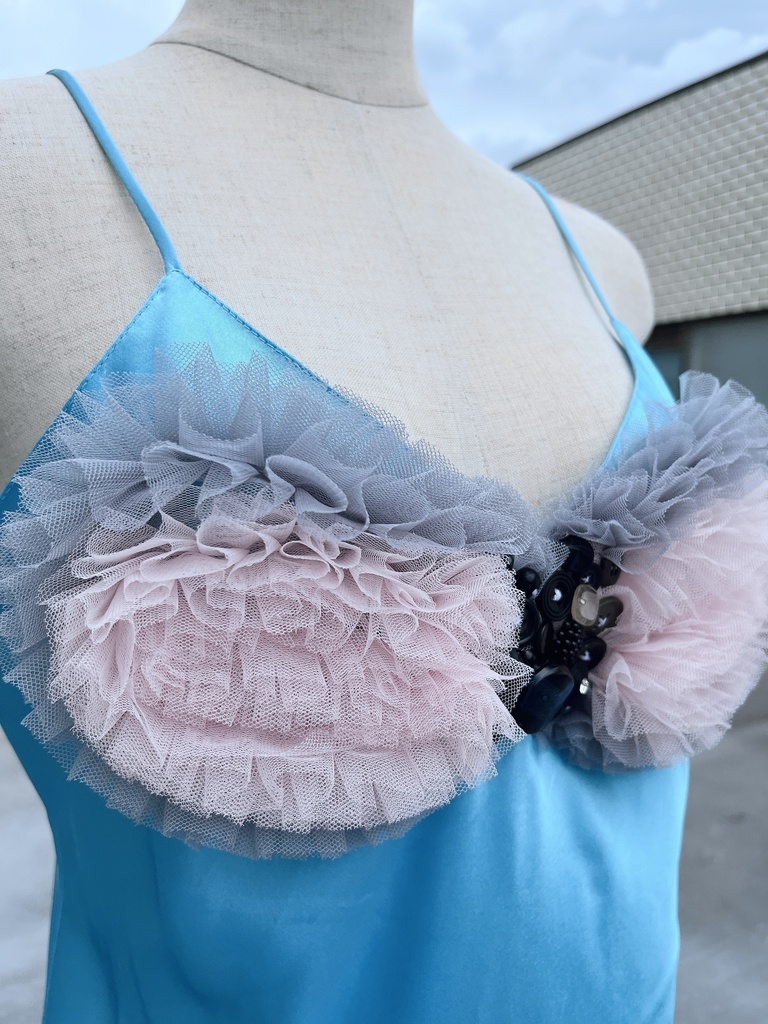 バレリーナの亡骸(ピンク×グレー) Remains of a Ballerina (Gray × Purple)