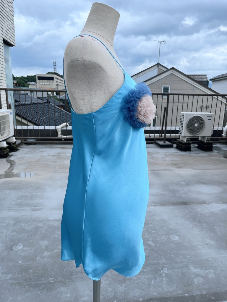 バレリーナの亡骸(ベージュ×ブルー)