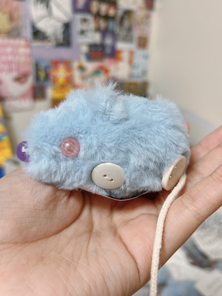ねずみちゃん5号Little mouse No.5 blue