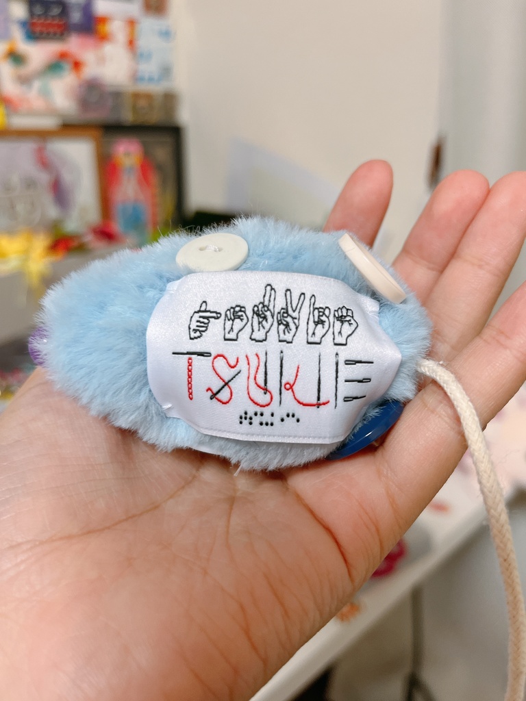 ねずみちゃん5号Little mouse No.5 blue