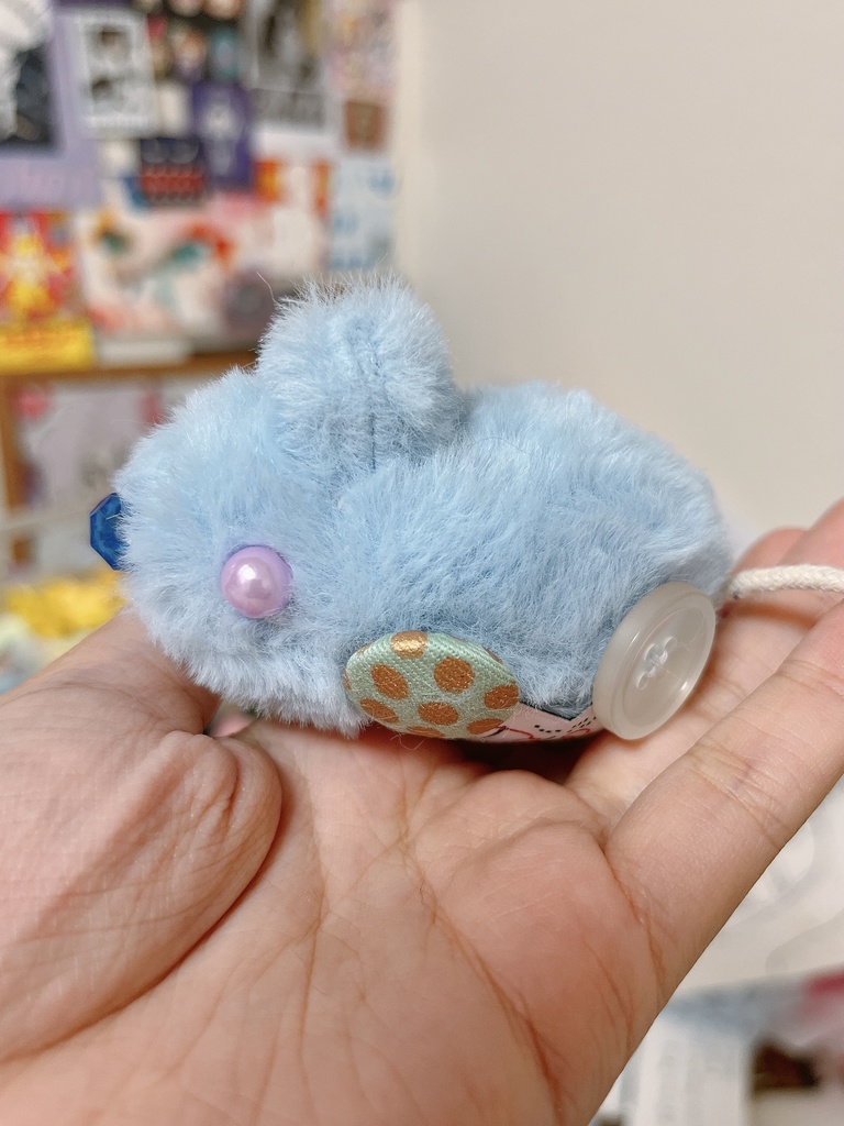 ねずみちゃん 6号水色Little mouse No.6 blue
