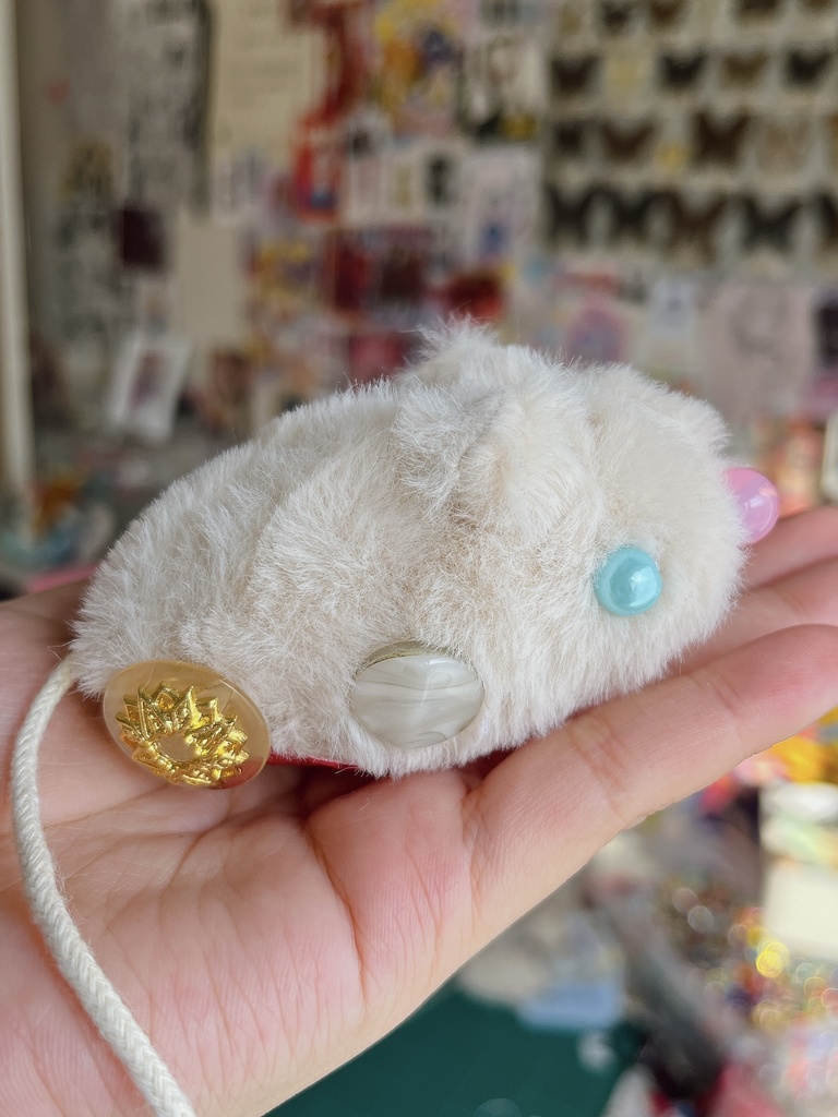 ねずみちゃん1号ベージュlittle mouse No.1beige