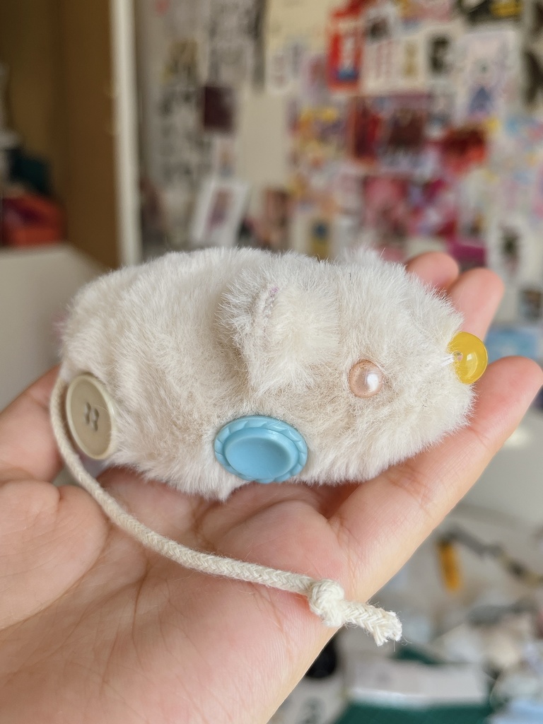 ねずみちゃん2号ベージュlittle mouse No.2beige