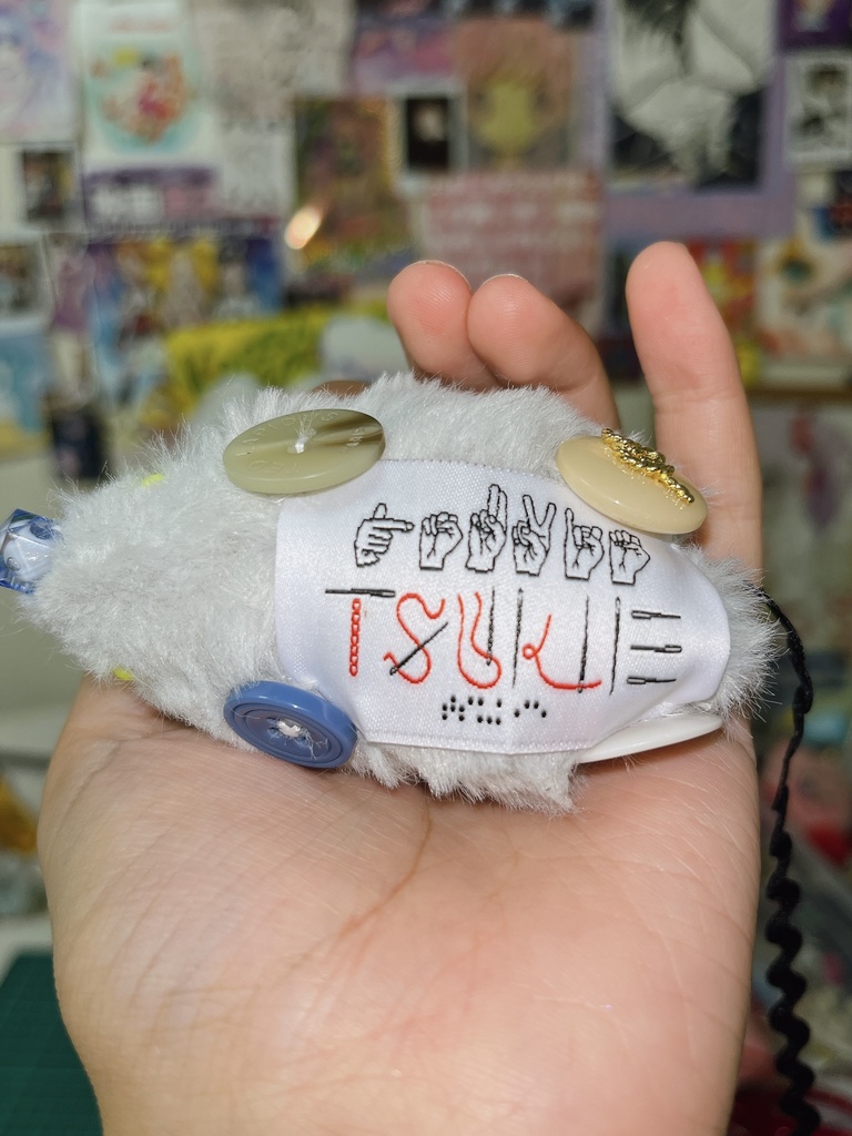 ねずみちゃん1号グレーlittle mouse No.1gray