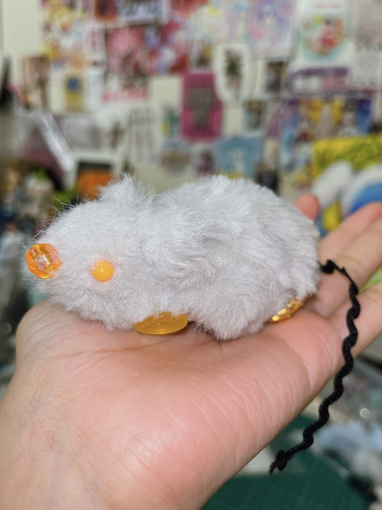 ねずみちゃん5号グレーlittle mouse No.5gray