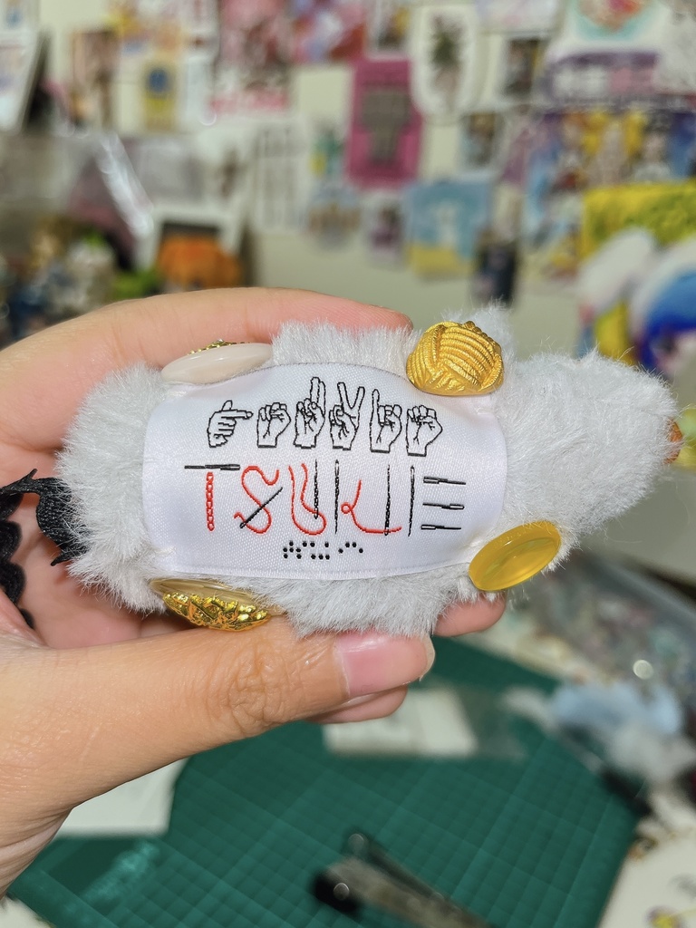 ねずみちゃん5号グレーlittle mouse No.5gray