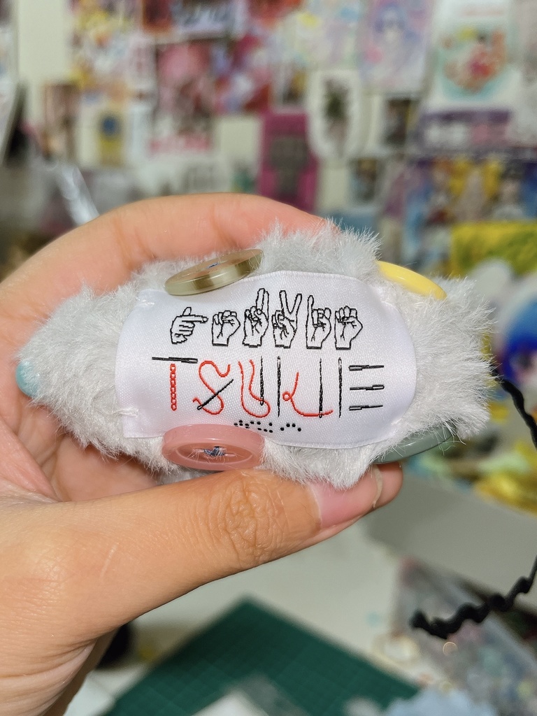 ねずみちゃん6号グレーlittle mouse No.6gray