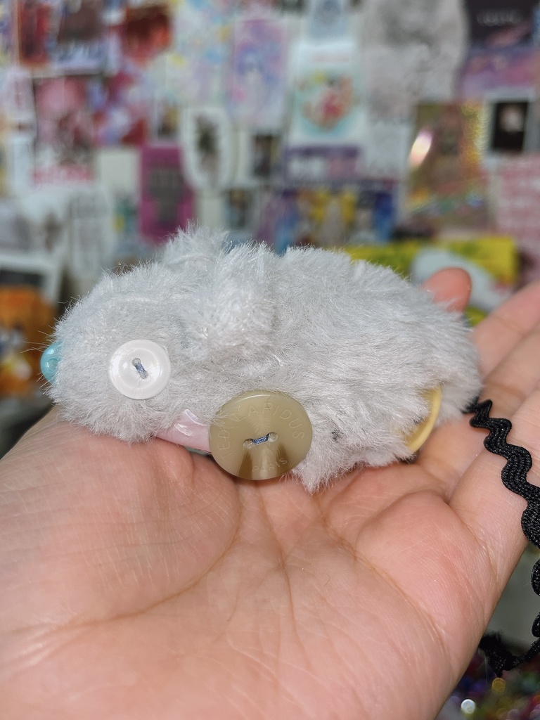 ねずみちゃん6号グレーlittle mouse No.6gray