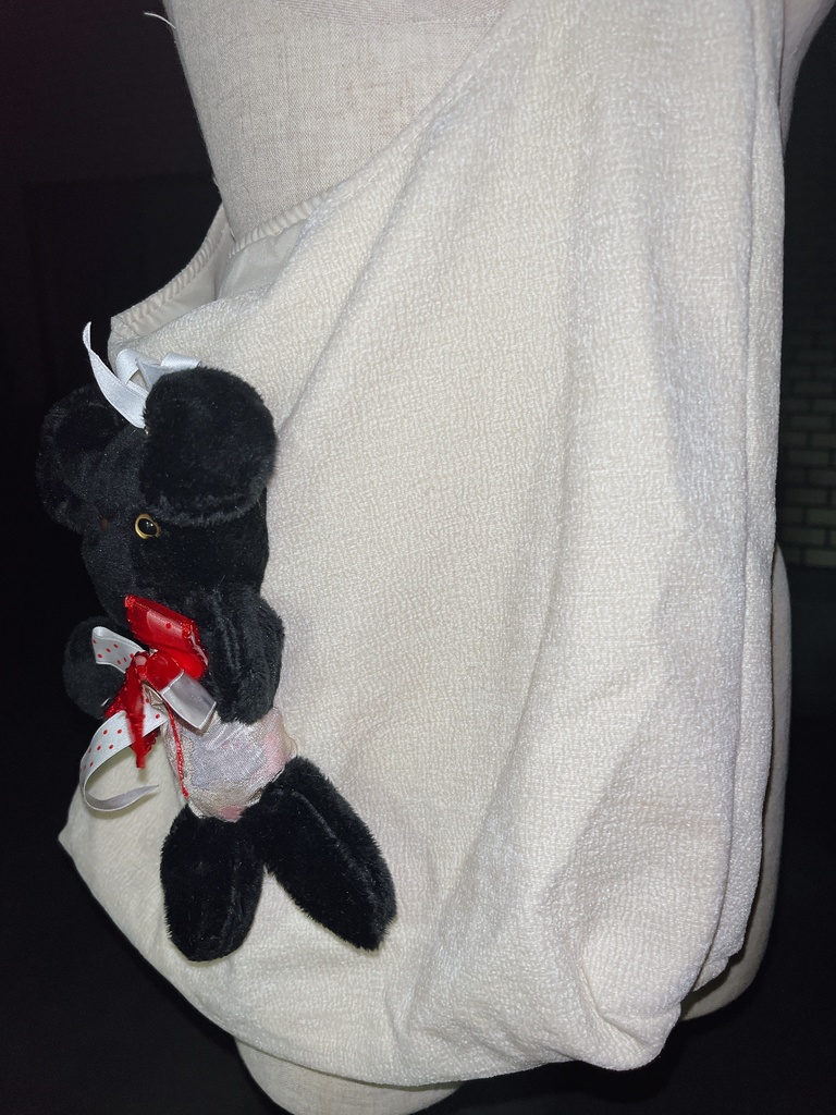 抱っこして肩がけバックBlack