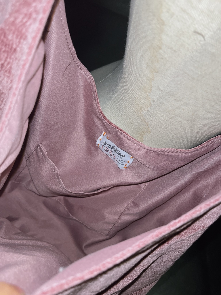 抱っこして肩がけバックpink