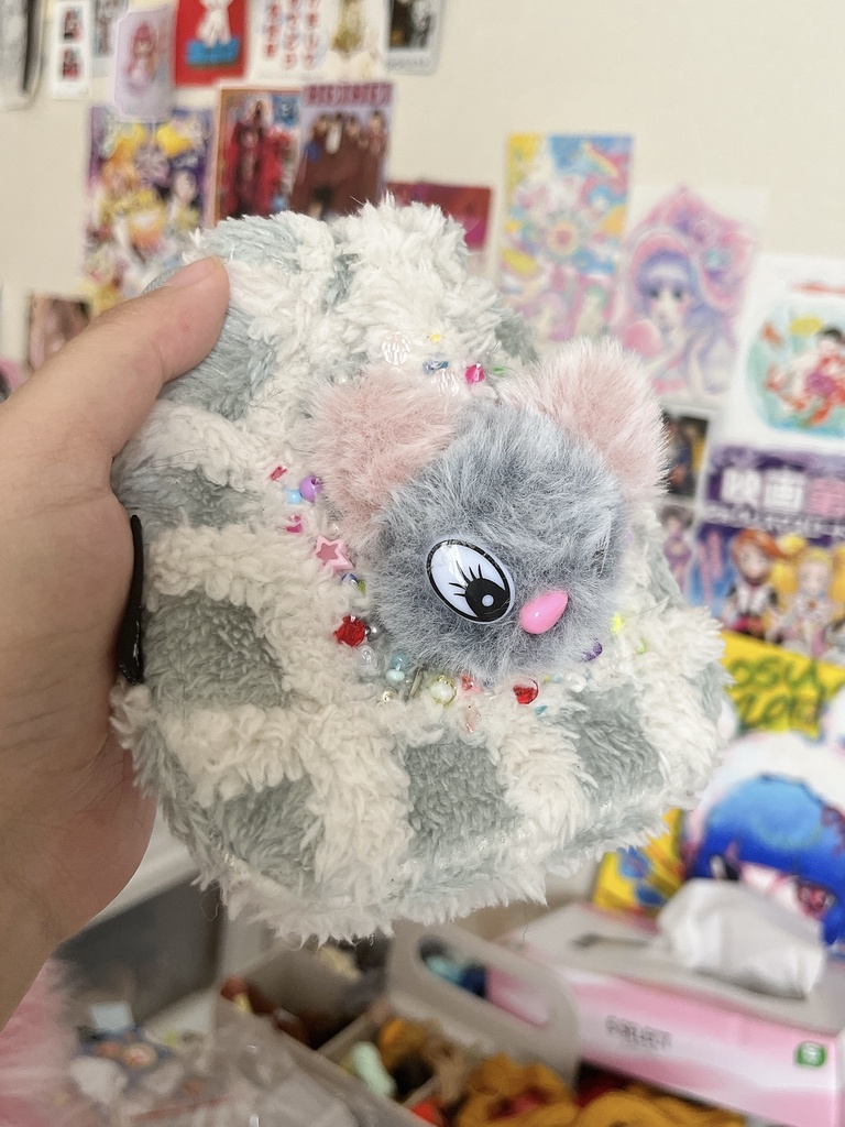 ときめきをつめて巾着