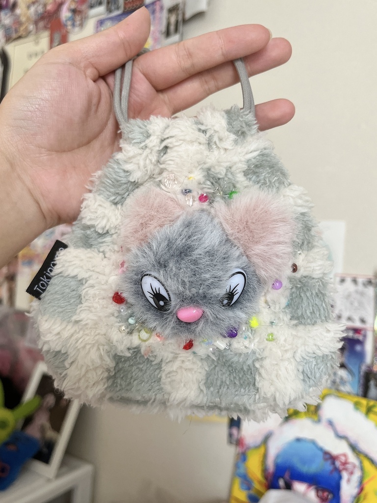ときめきをつめて巾着