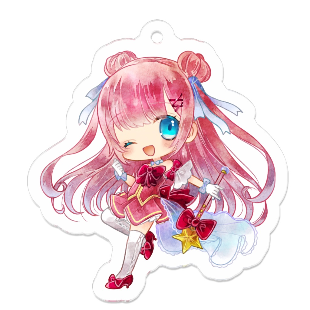 魔法少女✡️夢幻とわアクリルキーホルダー