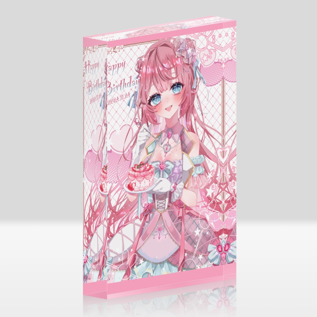夢幻とわ誕生日2024♡アクリルブロック