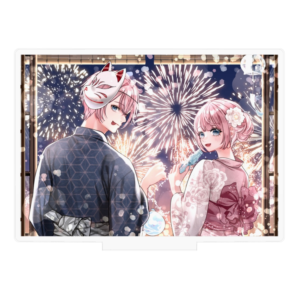 とわととわお 花火デートアクリルスタンド