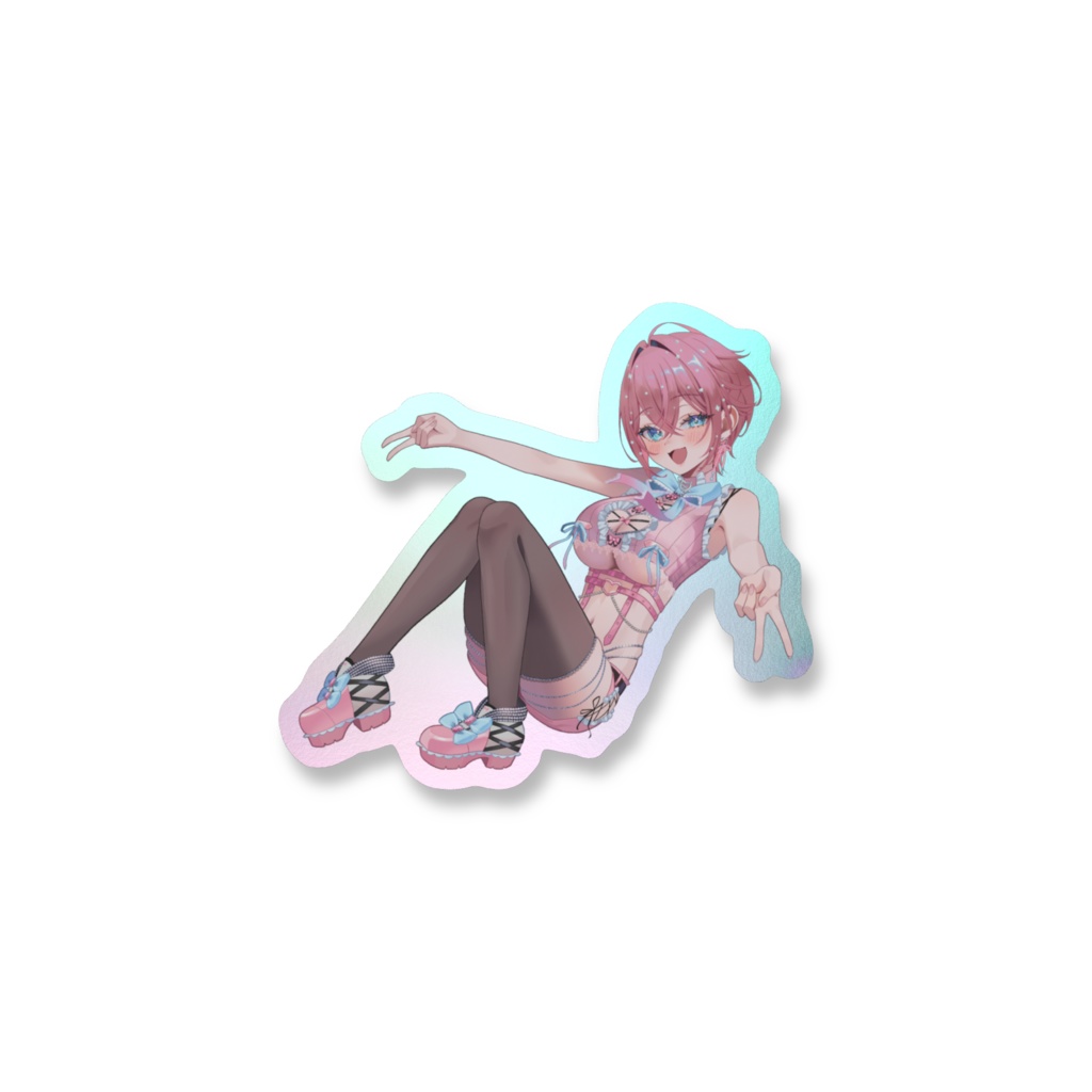 2周年記念🎀夢幻とわオーロラステッカー