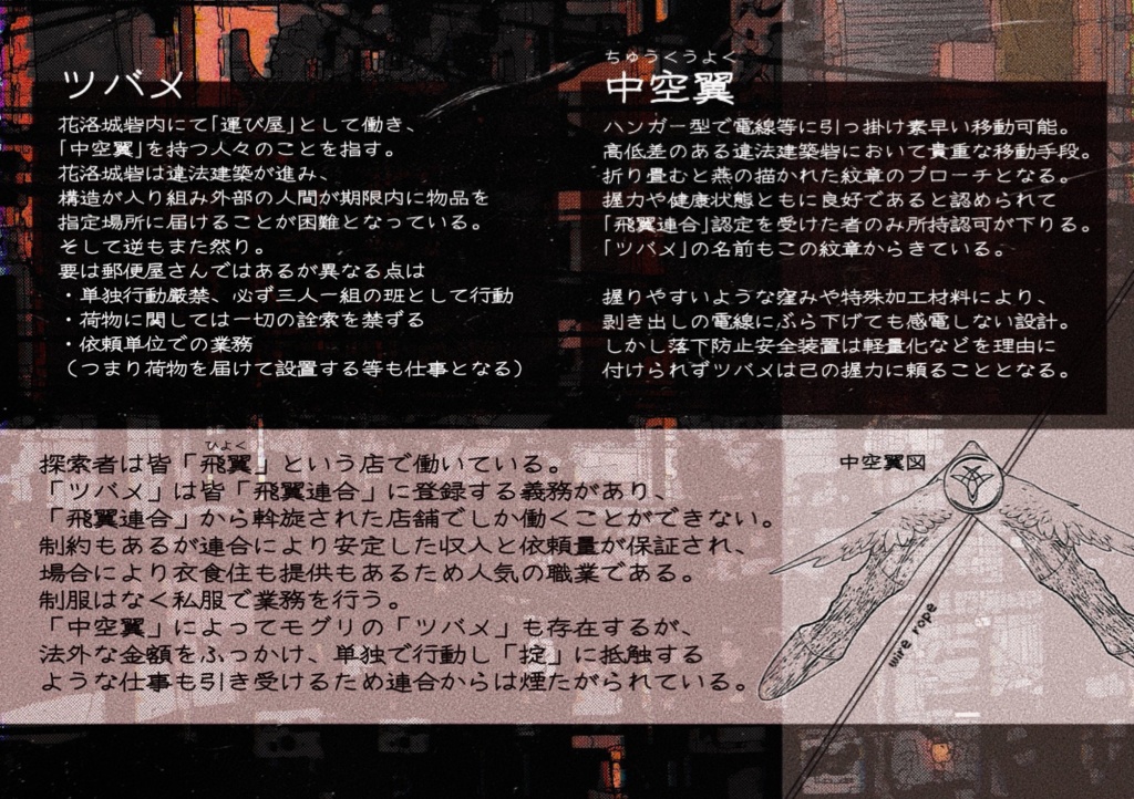 クトゥルフ神話TRPGCoCシナリオ『白話飛翔』 SPLL:E109824