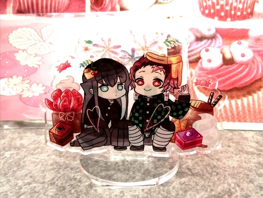 時炭スイーツアクリルスタンド